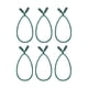 thumbnail image 5 of 6 Piezas De Guirnaldas Navide?as Para Decoración Del Hogar, Lazos Trenzados Para Calcetines, Escaleras, Color Verde, 5 of 5