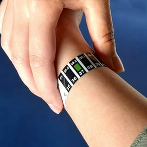 Genérico - Termómetro 50 Tiras Reutilizable Fiebre Niño Adulto Lau