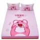thumbnail image 1 of Cartoon Bear Fitted Sheet,Strawberry Bear Fitted Sheet Children,Baby Bedding, Teenager Digital Printing Sheets Cover Bed Sheets, 1 of 5