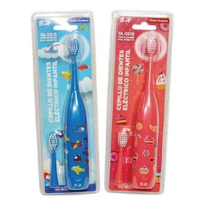 Best House - Cepillo De Dientes Eléctrico Niños Cepillo Dental + Repuesto