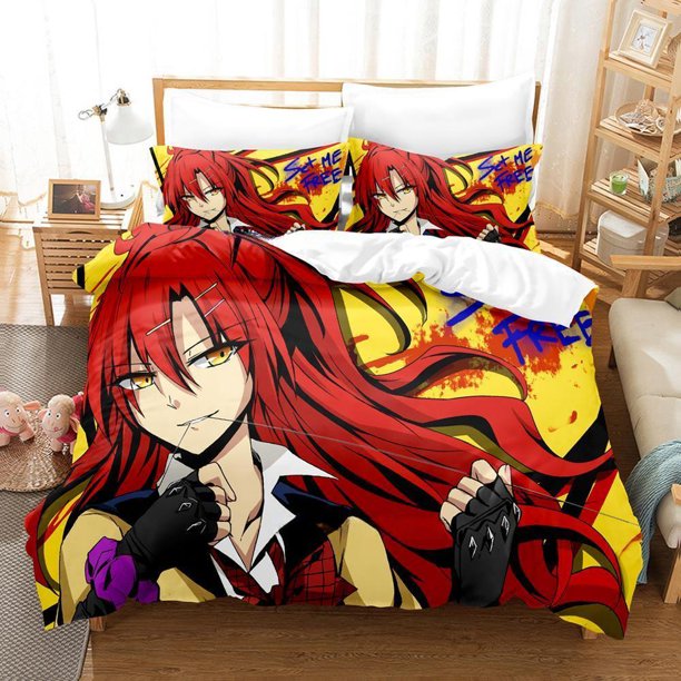 Riddle story of devil Bedding Set Single Twin Full Size Bed Set Adult Kid Bedroom Duvetcover Sets Anime Bed Sheet Set Bed Sheets