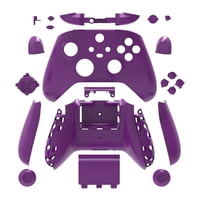 Kit De Reemplazo De Carcasa Electrochapada Aaronmei Morado Para Controlador Xbox Series X/S