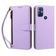 thumbnail image 1 of Funda Tipo Billetera para Motorola Moto G Play 2023 con Soporte y Bolsillo con Cierre Morado, 1 of 1