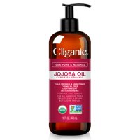 Aceite De Jojoba Cliganic, 473 Ml, Orgánico Del Usda, Con Bomba Para Rostro Y Cabello
