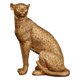 thumbnail image 5 of Estatua De Guepardo Retro Estatuilla Escultura De Leopardo Decoración De Oficina En Casa Adornos Leopardo Sentado, 5 of 5
