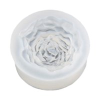 Magideal - Modelo De Silicona Con Forma De Flor De Peonía, Modelo De Arcilla Polimérica, Modelo Creativo De Fundición De Resina Epoxi, Posavasos Para Decoración 73 Cm X 73 Cm X 27 Cm