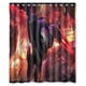 thumbnail image 1 of Cortina de ducha de The Master Of Shadows Zed, juego de cortina de baño con ganchos, tamaño 60 x 72 pulgadas, 1 of 3