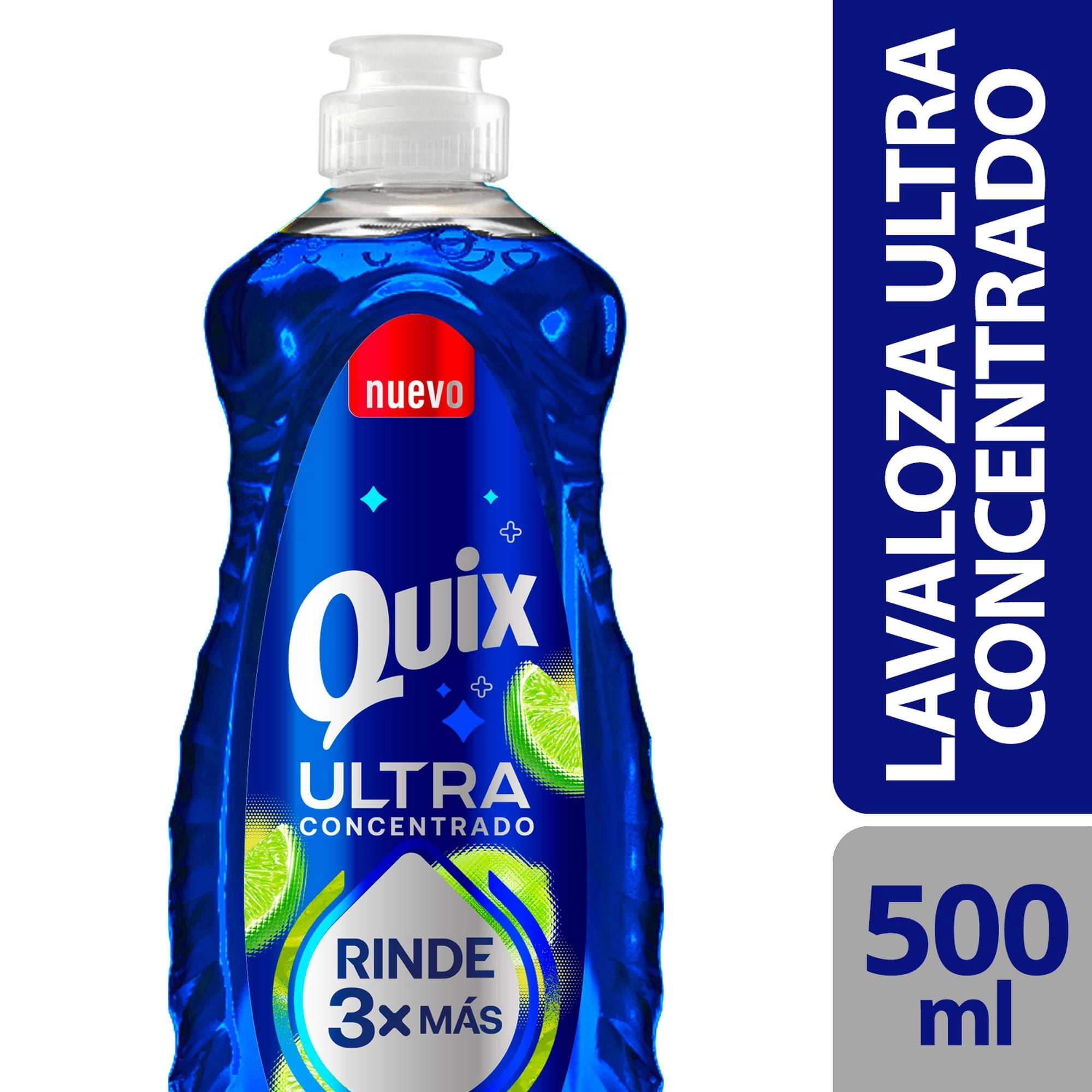 Lavalozas Líquido Ultra Concentrado Botella 500 ml Quix