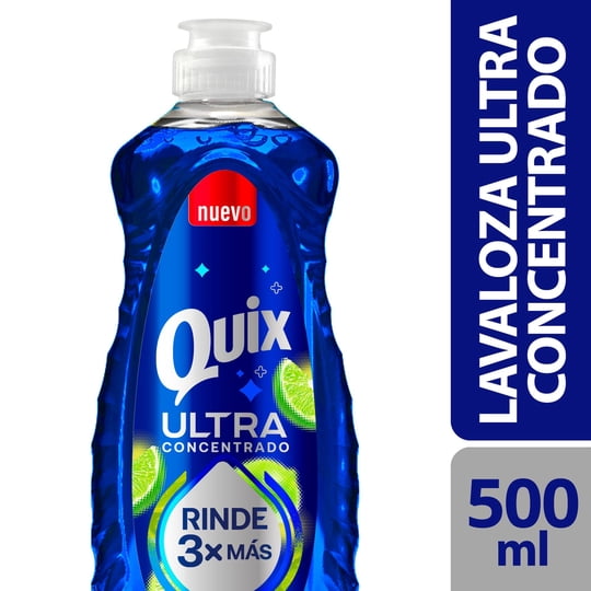 Lavalozas Líquido Ultra Concentrado Botella 500 ml Quix