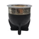 thumbnail image 1 of Mate Imperial De Calabaza Con Cuero y Virola De Alpaca negro Distinto, 1 of 8