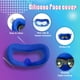thumbnail image 3 of LEABBY Cubierta facial de silicona para VR, 4 piezas, compatible con Oculus Quest 2, 3 of 7