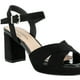 thumbnail image 4 of Sandalia de Vestir Lisa Negro Alquimia, 4 of 5