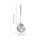 thumbnail image 4 of 1pc 304 Stainless Steel Large Colander, Kitchen Cooking Skimmer Ladle, Pasta Food Strainer Spoon, Kitchen Tools, 4 of 4