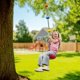 thumbnail image 2 of Asiento de disco individual Tree Swing Jungle Gym Kingdom para niños, amarillo, 2 of 6