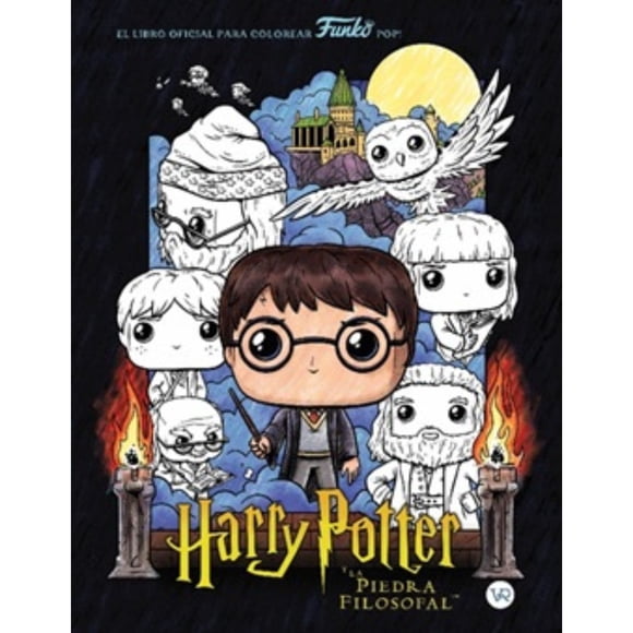 Harry Potter Y La Piedra Filosofal Para Colorear