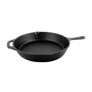 Sartén Fierro Fundido 30Cm Negro Lugano