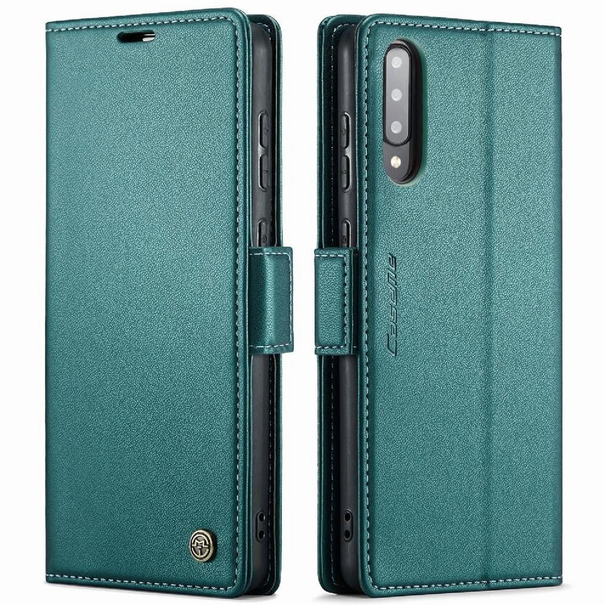 Caseme Tipo Cartera Samsung Galaxy A70/a70s Con Cierre Magnético, Rfid, Tarjetero, Soporte, Carga Inalámbrica