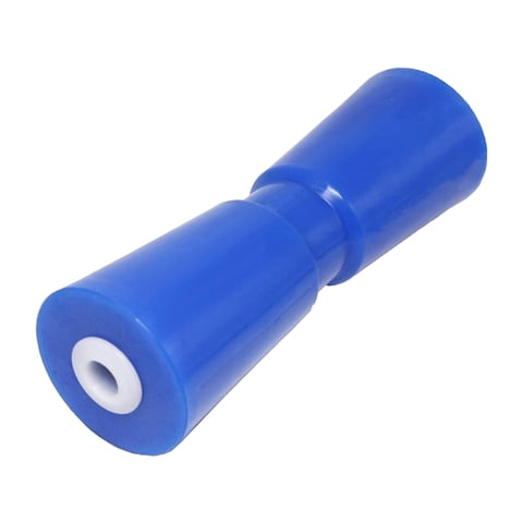 Magideal - Rodillo De Proa De Remolque De Barco, Herramienta De Rodillo De Soporte Azul Resistente Para Barcos De Motor Marino, Rendimiento Estable, Reemplazo Di 10 Pulgadas