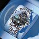 thumbnail image 1 of Reloj de Pulsera de Cuarzo con Cielo Estrellado para Hombre de Negocios de Moda Accesorios de Muñeca para Hombre Exquisitos Opción Ideal para Regalo, 1 of 7