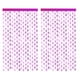 thumbnail image 1 of 2 cortinas con flecos de copos de nieve y flecos metálicos brillantes para decoración de fiesta de cumpleaños de niña., 1 of 5