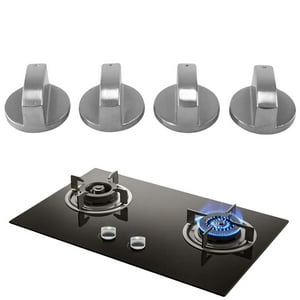 Crusec - Pack 4 Perillas De Hornos Cocina 8Mm