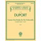 thumbnail image 1 of Libro G. Schirmer Duport: 21 Estudios para Violonchelo – 72 Páginas, 1 of 3
