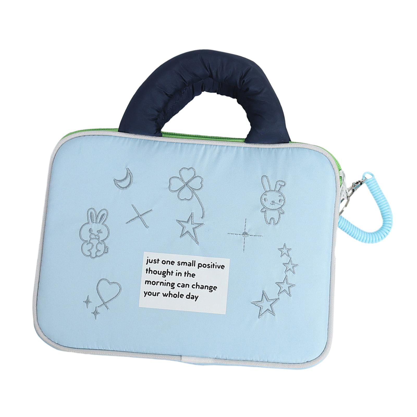 Magideal - Bolsa Para Ordenador Portátil Para Mujer, Bolsa Para Ordenador Portátil Y Tableta, Estuche De Transporte Grueso Para Ordenador, Bolsa Para Tableta, , Azul, 11 Pulgadas