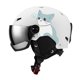 thumbnail image 5 of Casco De Snowboard Utilitario, Fácil De Transportar, Con Visera Deportiva Para Esquiadores Al Aire Libre, Talla M, Color Blanco, 5 of 5