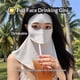 thumbnail image 3 of Máscara de cara de seda de hielo transpirable | Protección solar UV | Protector solar sin costuras para ojos, cuello y hombros, 3 of 3