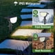 thumbnail image 3 of Luces solares tipo spot GKGG de 76 LED, impermeables IP65, paquete de 6, 3 of 9