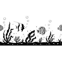 Rienda Libre Graphics - Decomural Under The Sea Fish Ws-44566