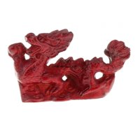 Bothyi - Estatua De Dragón Chino Tallada En Madera, Adorno Fengshui Para Regalo De Inauguración De La Casa, Estilo C