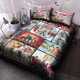 thumbnail image 1 of High School Musical Quilt Duvet Cover Set Double Home Textiles Queen Kids3-Piece Bedding Set, 1 of 5