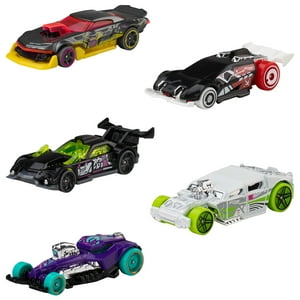 Pack 5 Autos Hot Wheels - Formula 1 Hw Gassers Cyber Noir