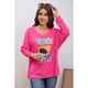 thumbnail image 1 of Blusa Polera Mujer Algodon Manga Larga Oversize Diseños 3306, 1 of 3