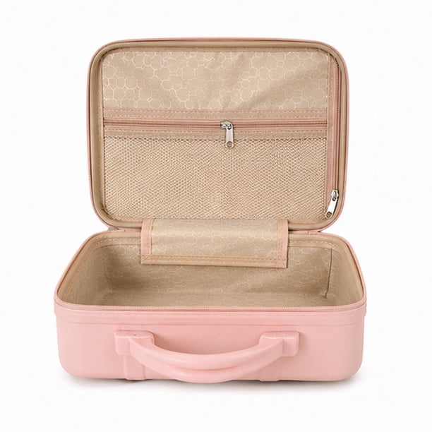 Mini Maleta de Mano Organizador de Viaje y Maquillaje Lazo - Beige