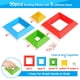 thumbnail image 5 of Juguetes Montessori de Building Blocks Hieoby, 30 unidades, para niños de 1 a 5 años, 5 of 6
