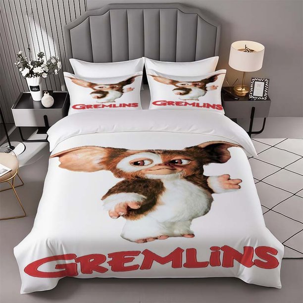 Little Monster Protagonist Bedding Set | 1 Duvet Cover and 2 Pillowcases Soft and Comfortable Suitable for All Seasons