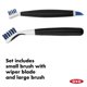 thumbnail image 4 of Juego de cepillos OXO Good Grips Deep Clean Blue con limpiaparabrisas, 4 of 6