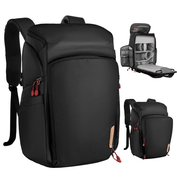 Mochila para Cámara K&F CONCEPT 25L Expandible Resistente al Agua