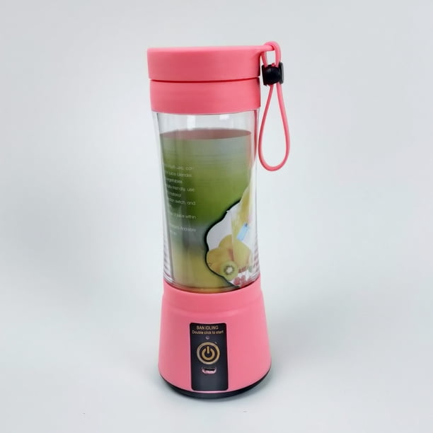 Wireless Mini USB Rechargeable Juice Blender With Six Blades For Camping, RV, Barbecue, Outdoor Portable.