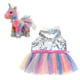 thumbnail image 2 of Vestido Build a Bear top tornasol y tutu arcoíris, 2 of 2