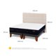 thumbnail image 3 of Cama Europea Premium Super King Base Dividida, 3 of 12