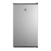 Mademsa - Frigobar 90L Frío Directo Con Llave Y Luz Led Mmb90S Silver