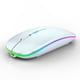 thumbnail image 1 of Mouse inalámbrico Bluetooth WREANU recargable con luces LED, 1 of 7
