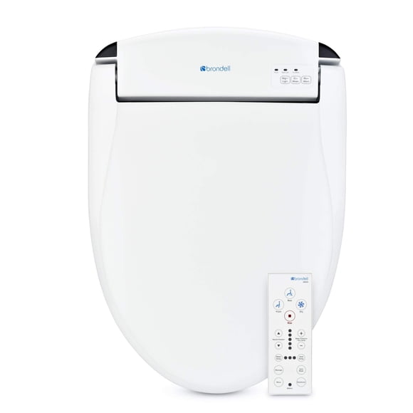 Asiento de Inodoro Bidé Brondell SE600 Blanco con Secador y Luz Nocturna