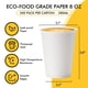 thumbnail image 2 of Vasos de café desechables RACETOP 240 ml [paquete de 500] calientes/fríos, 2 of 7