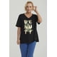 thumbnail image 5 of Polera Mujer Print Negro - VII, 5 of 8