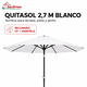 thumbnail image 2 of Quitasol Extendible 3m Soporte Pedestal Lateral Blanco UV, 2 of 7
