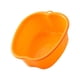 thumbnail image 1 of Bañera De Pie Grande De Plástico Portátil Para Baño De Pies Lavabo De SPA Para Uñas De Los Pies Y Tobillos Naranja, 1 of 5